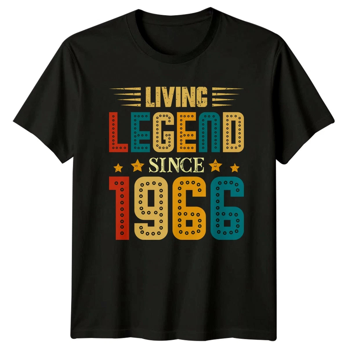 Living Legend Since 1966 T-Shirt 1966 Birthday 60th Birthday Gift For Him Her