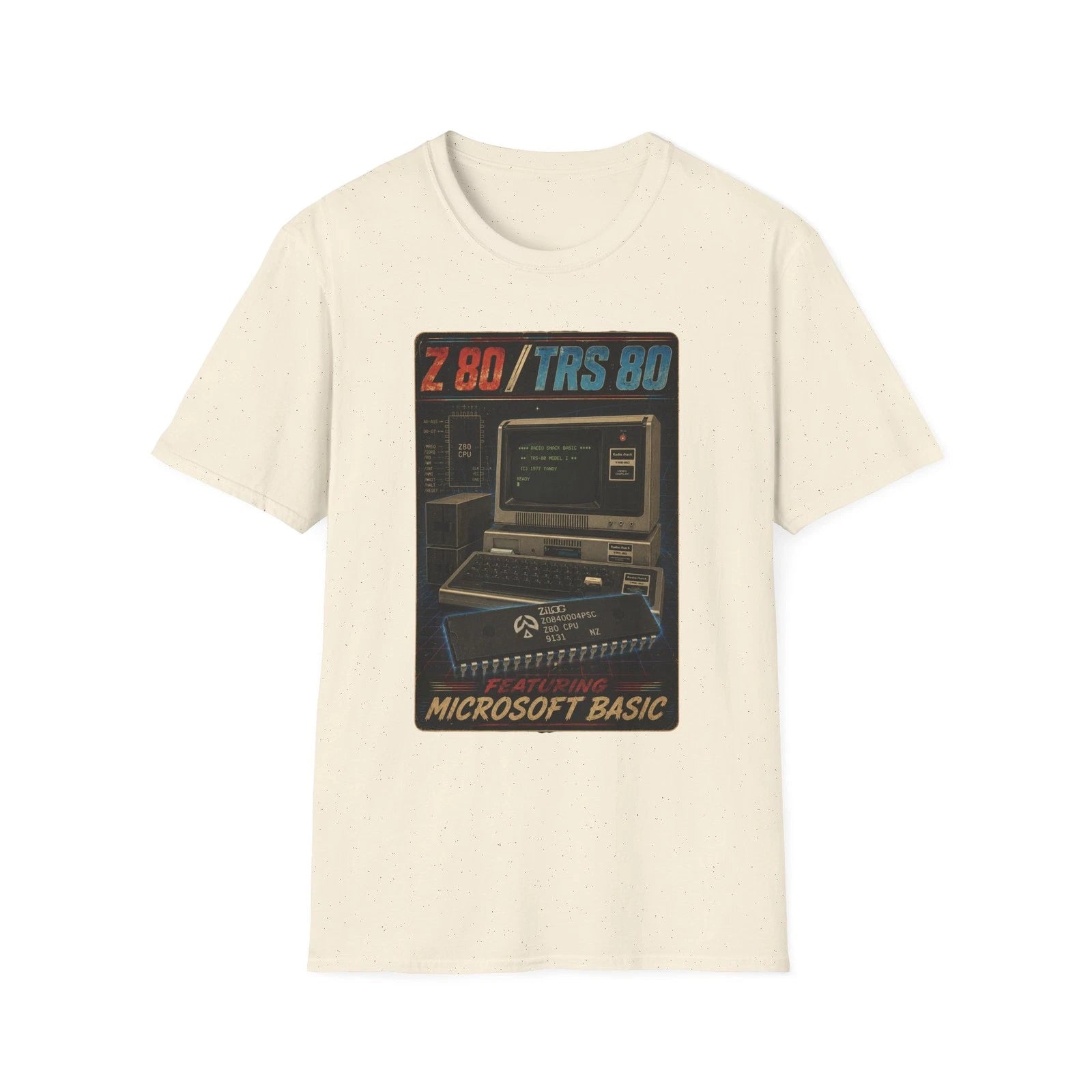 Z80 / TRS 80 computer engineering humor vintage T-Shirt