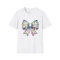 Colorful Bow Graphic Unisex T-Shirt, Cute Gift for Women and Girls, Casual [...]