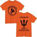 Personalised Camp Half Blood T-Shirt Custom Text Christmas Halloween Party Top