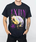 JXDN Tell Me About Tomorrow Graphic T-Shirt Men XS Black Album Concert Merch Y2k