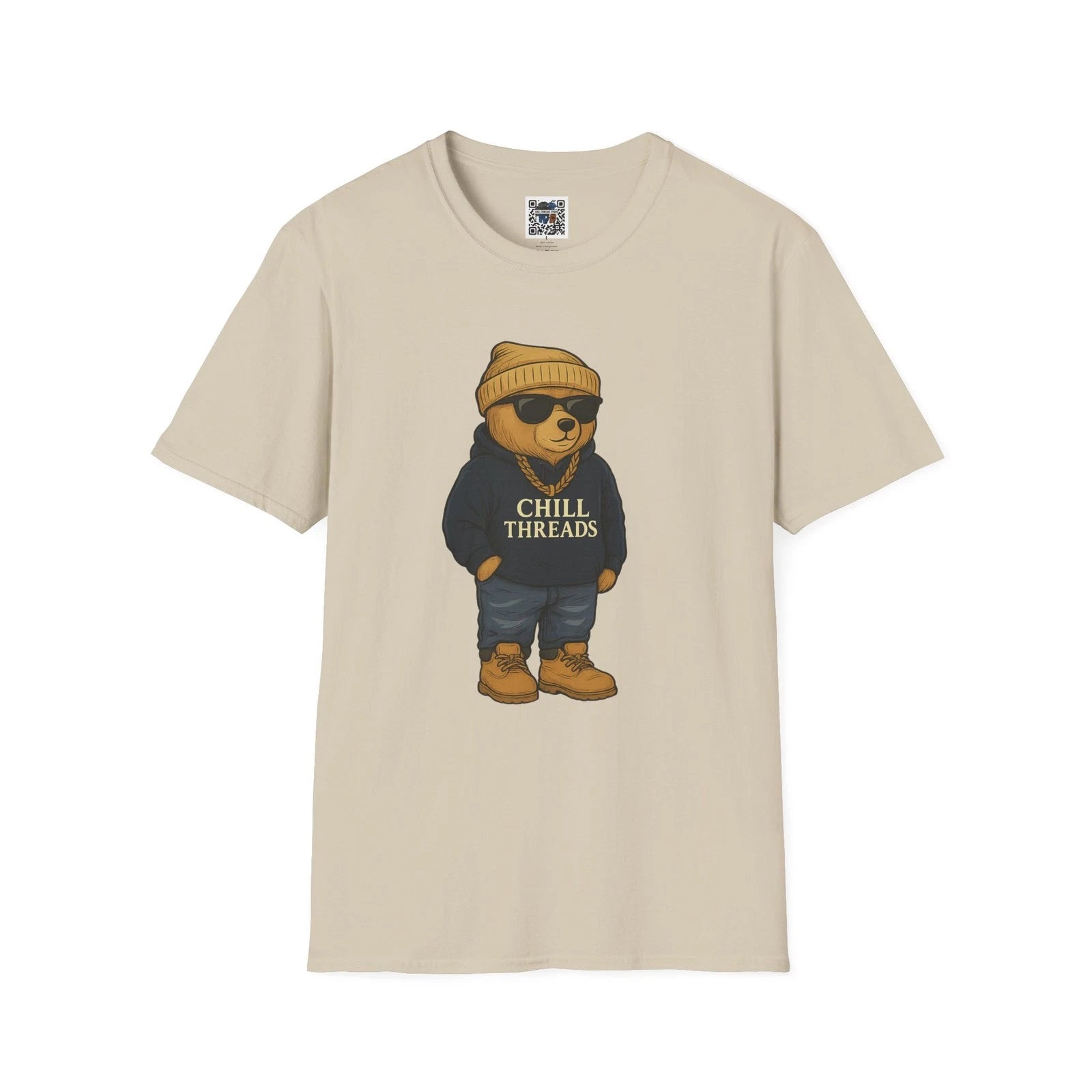 Cool Bear Streetwear Tee – Chill Threads Graphic T-Shirt Unisex