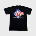 VTG ATI Radeon Graphics T Shirt Mens Medium Black Anime Promo Distressed Y2K Tee