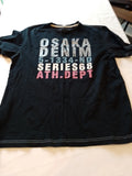 Men's Tshirt Urban Spirit Xl Round Neck Short Sleeves Black 22129