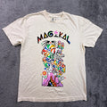 Enbodie Goo Machine Tattoo Shirt Adult M Cream NWOT Magikal Graphic Tee