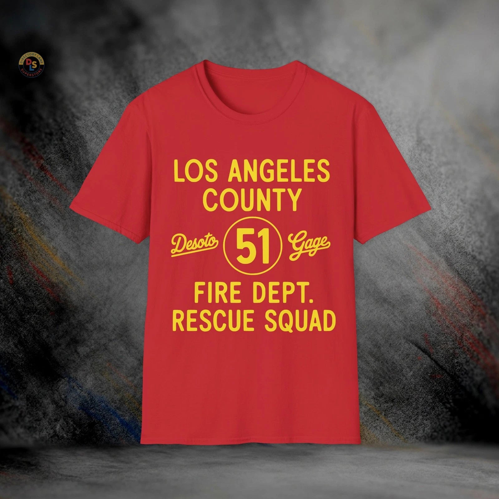 Rescue Squad 51 Emergency T-Shirt | Softstyle Tee