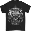 Premium Legend 81st Birthday 1945 Mens T-Shirt 100% Cotton