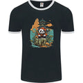 A Cute Panda Bear Mens Ringer T-Shirt FotL