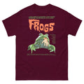 Frogs Horror Movie T-Shirt | Vintage 70s Cult Film Graphic Tee | Retro Creepy Sh