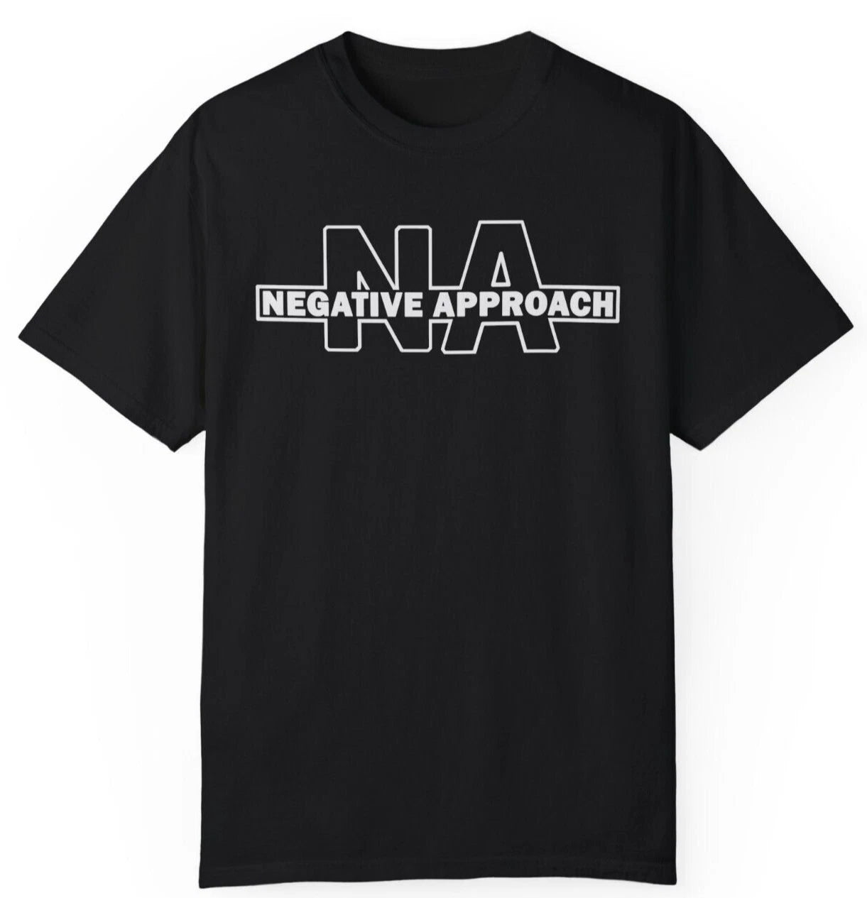 Negative Approach Shirt punk hardcore  Unisex Tee Comfot Colors