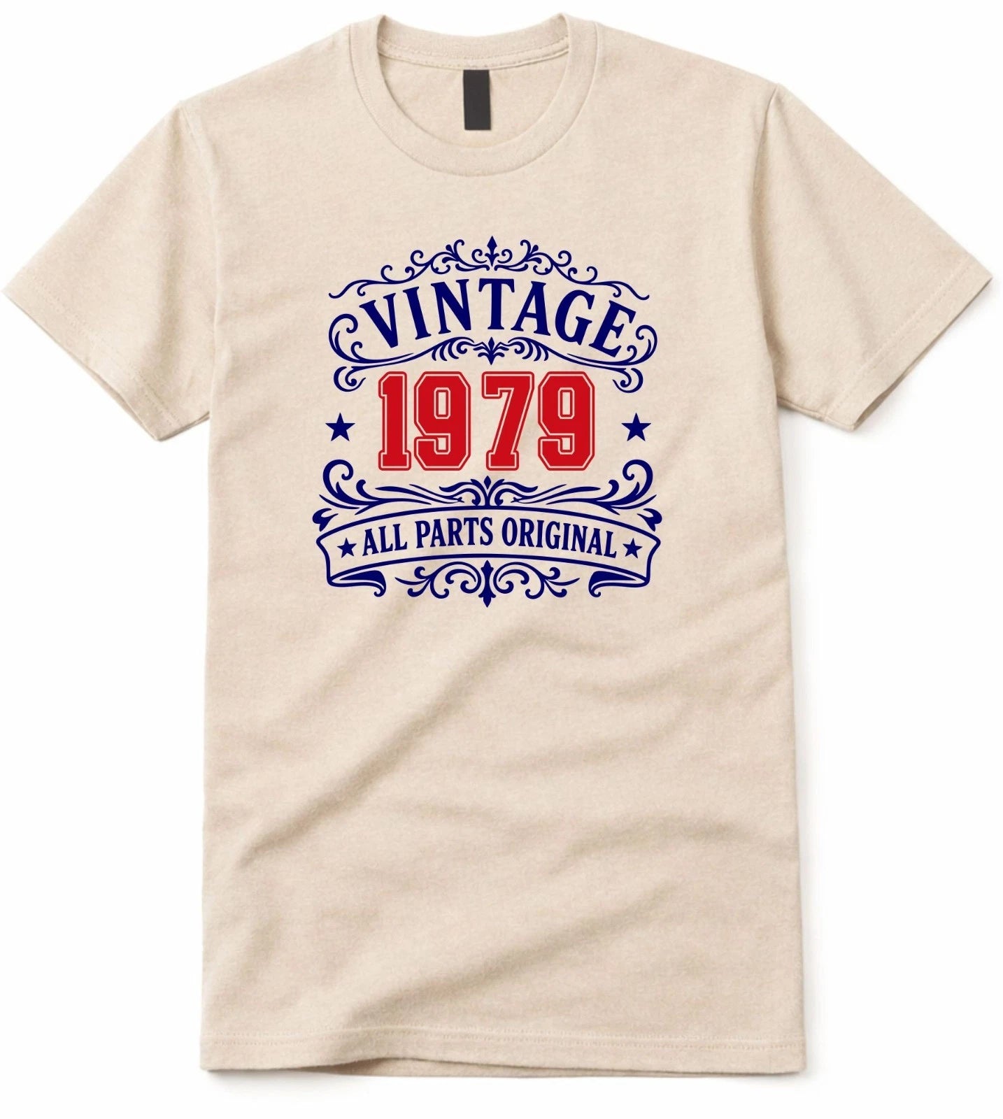Personalised Birth Year T Shirt All Parts Original Custom Vintage Birthday Gift