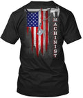 Proud Machinist - Tee T-Shirt Made in the USA Size S to 5XL