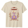 Time Of Magic Hourglass Moon Sun Celestial Boho Magic T-Shirt