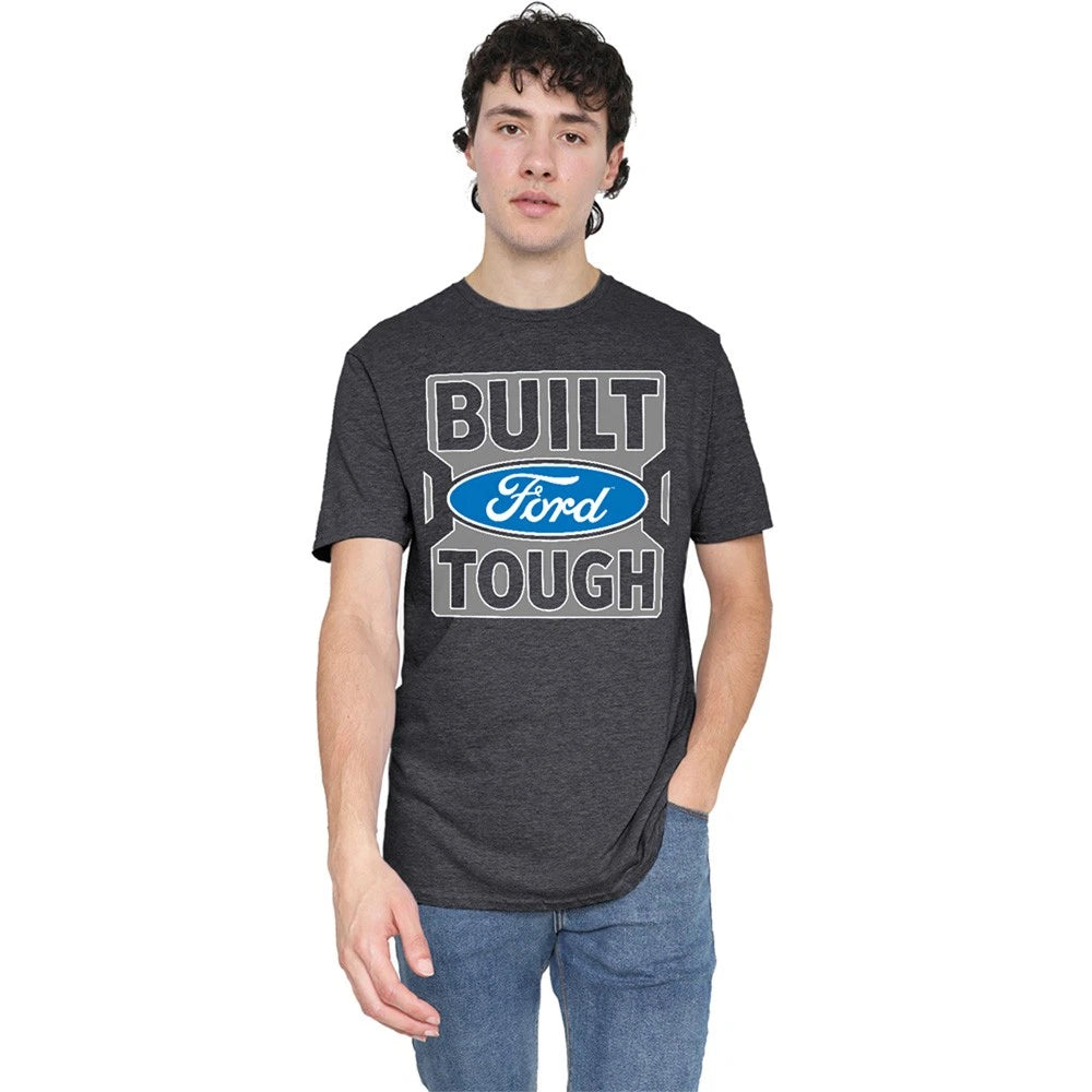 Ford Trucks Built Ford Tough Unisex T-Shirt S-3XL, Charcoal