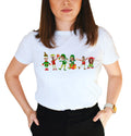 Christmas Elves Personalised - Unisex T-Shirt Secret Santa Xmas Christmas Humor