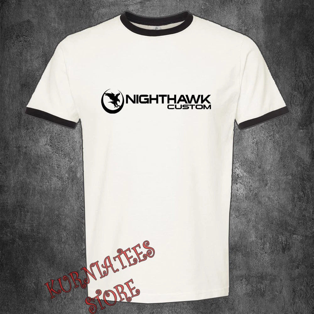 Nighthawk Custom Firearms Men's Ringer Black Size S to 3XL