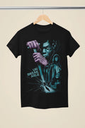 Inspired by Unbreakable Movie Theme Black Unisex T-Shirt (MO 27)