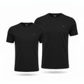 DIESEL UMTEE-Randal-Tube-Twopack Men T-Shirt L Black Tricot Slim Short Sleeve