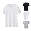 Men Casual T-Shirt Loose Fit Men Tee Short Sleeves Style For Daily Casual Wear