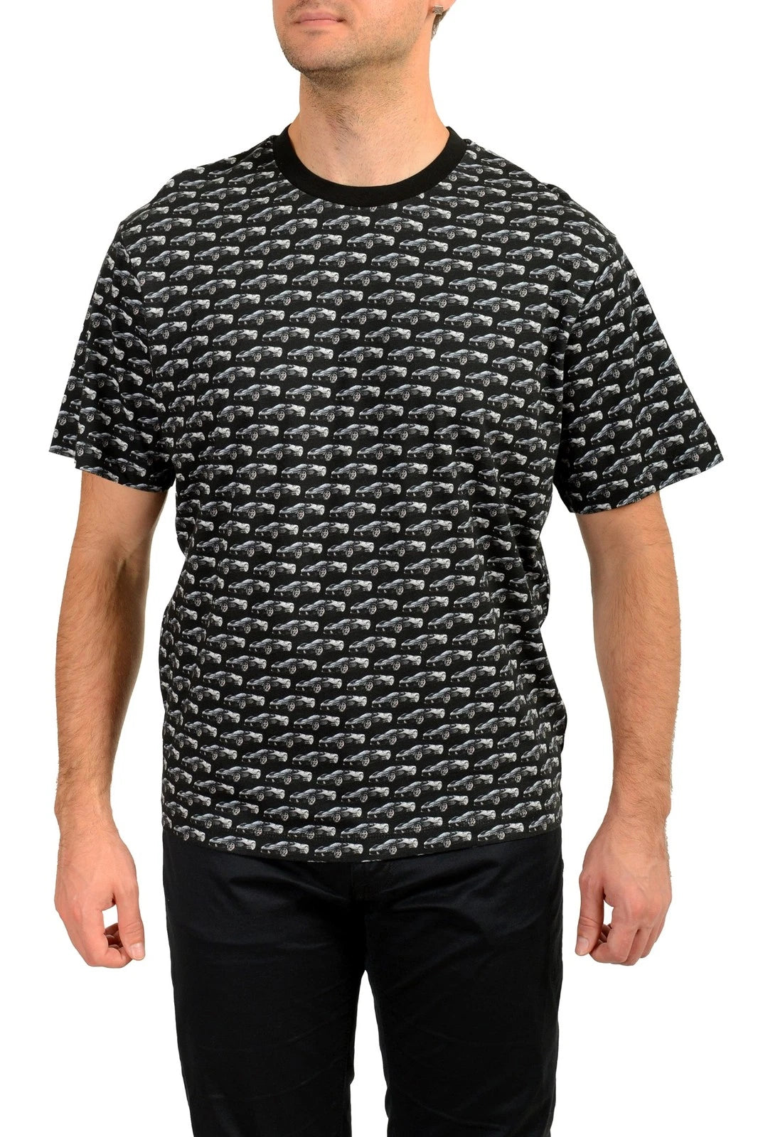 Scuderia Ferrari Men's "Pittoriale Jersey" Crewneck Short Sleeve T-Shirt
