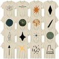 Minimalist Watercolour Texture Adult T-Shirt Shape Art Art Lover Gift