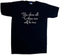 To Thine Own Self Be True Shakespeare V-Neck T-Shirt