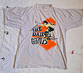 Vintage 1988 Skate T Shirt L The Daily Grind Skateboard Neon Graphic STS Tee 80s