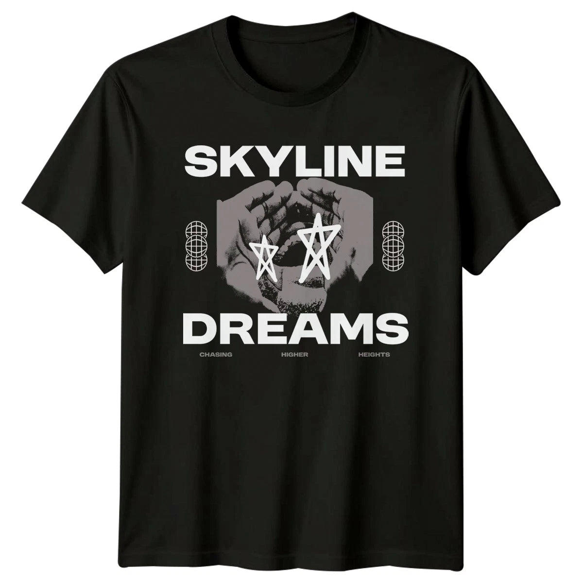 Skyline Dreams Chasing Higher Heights T-Shirt Urban Streetwear Birthday