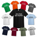20% STUD 90% MUFFIN FUNNY T-SHIRT –MEN'S TOP TEE