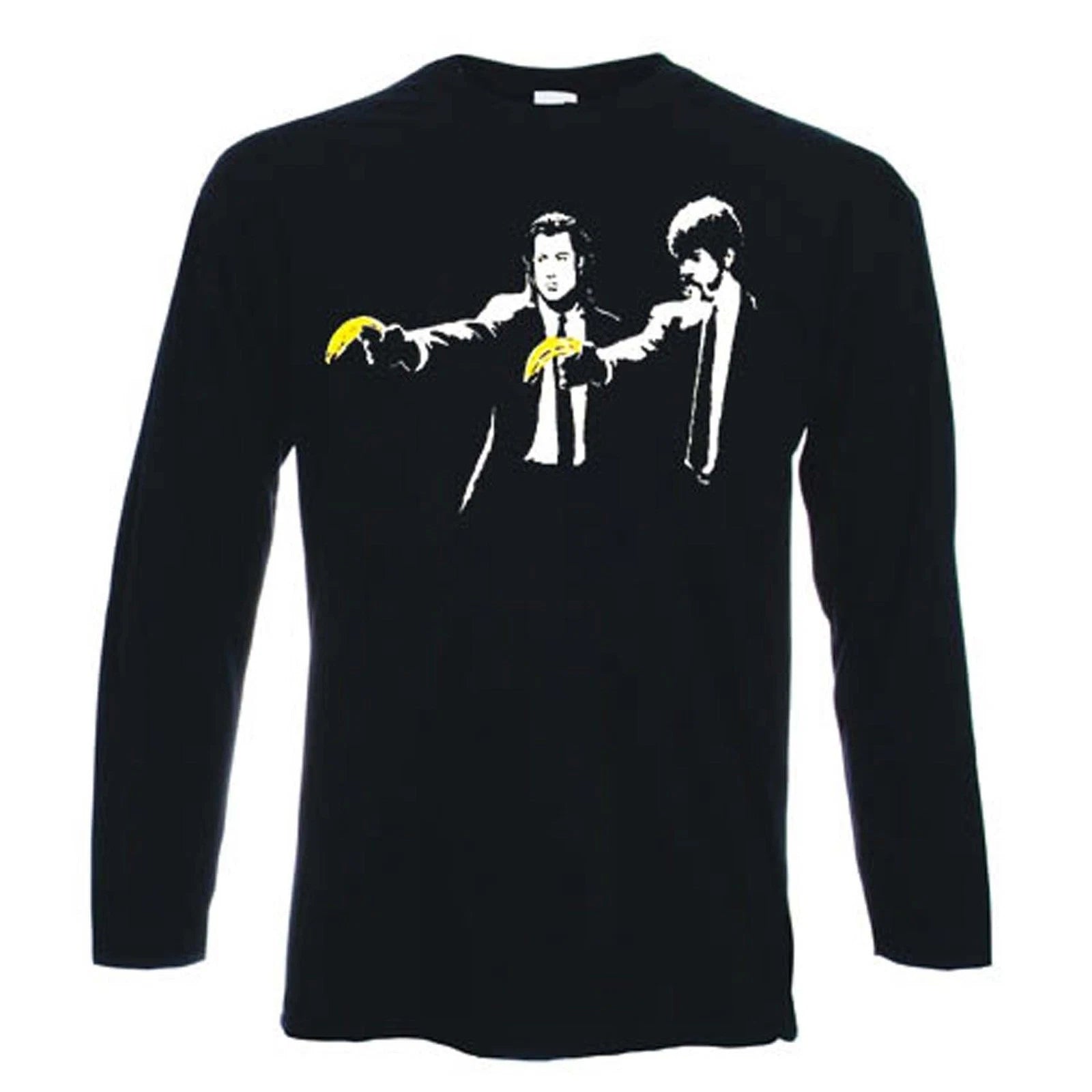 BANKSY PULP FICTION LONG SLEEVE T-SHIRT - Sizes Small to XXL