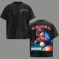 Vintage Camel Joe Billiards Acid Washed T-Shirt Graphic Tee Men's Clothing