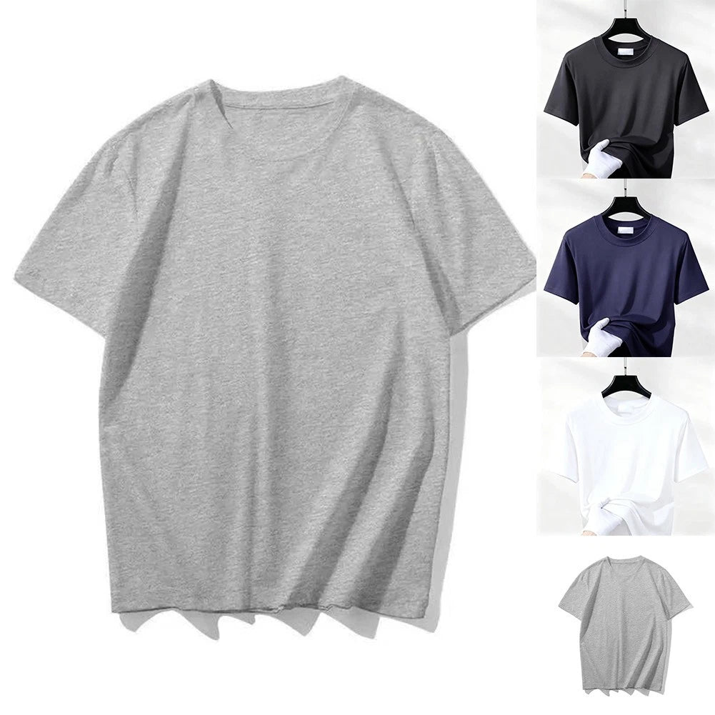 Men Oversized T-shirt For Beach Trips Short Sleeves Design Trendy Men Fashion