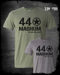 44 Magnum T-Shirt Dirty Harry Do You Feel Lucky 44 Mag Revolver Gun Guy Eastwood