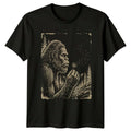 Bigfoot Dandelion Wishes T-Shirt Sasquatch Birthday Gift For Him And Her