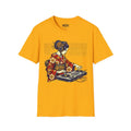 Geisha DJ Vibes Unisex Graphic Tee, Funny Traditional Meets Modern Style, Perfec