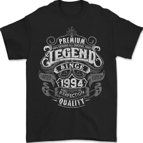 Premium Legend 32nd Birthday 1994 Mens T-Shirt 100% Cotton