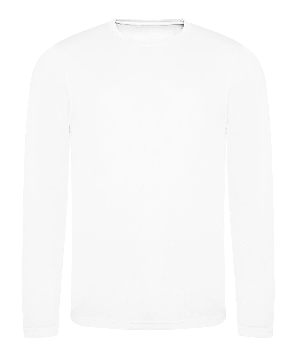 Long Sleeve Cool T SHIRT WICKING JC002 SURPLUS STOCK  WHITE SIZE SMALL