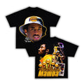 Kobe Bucket Hat Laker Boxy Vintage Shirt Graphic Basketball Tee Streetwear Y2K