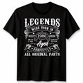 40Th Birthday Unisex Tshirt Vintage Born In 1986 40 Years Old Bday