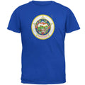 Born and Raised Minnesota State Flag Mens Soft T Shirt