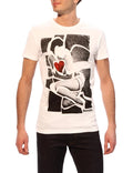 Bench Betty Urban Streetwear Men's White Graphic T-Shirt NWT