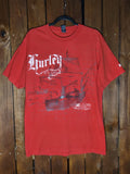 Vintage Y2K Hurley Pirate Ship Shirt Large