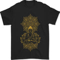 Mandala Buddha Art Mens T-Shirt 100% Cotton