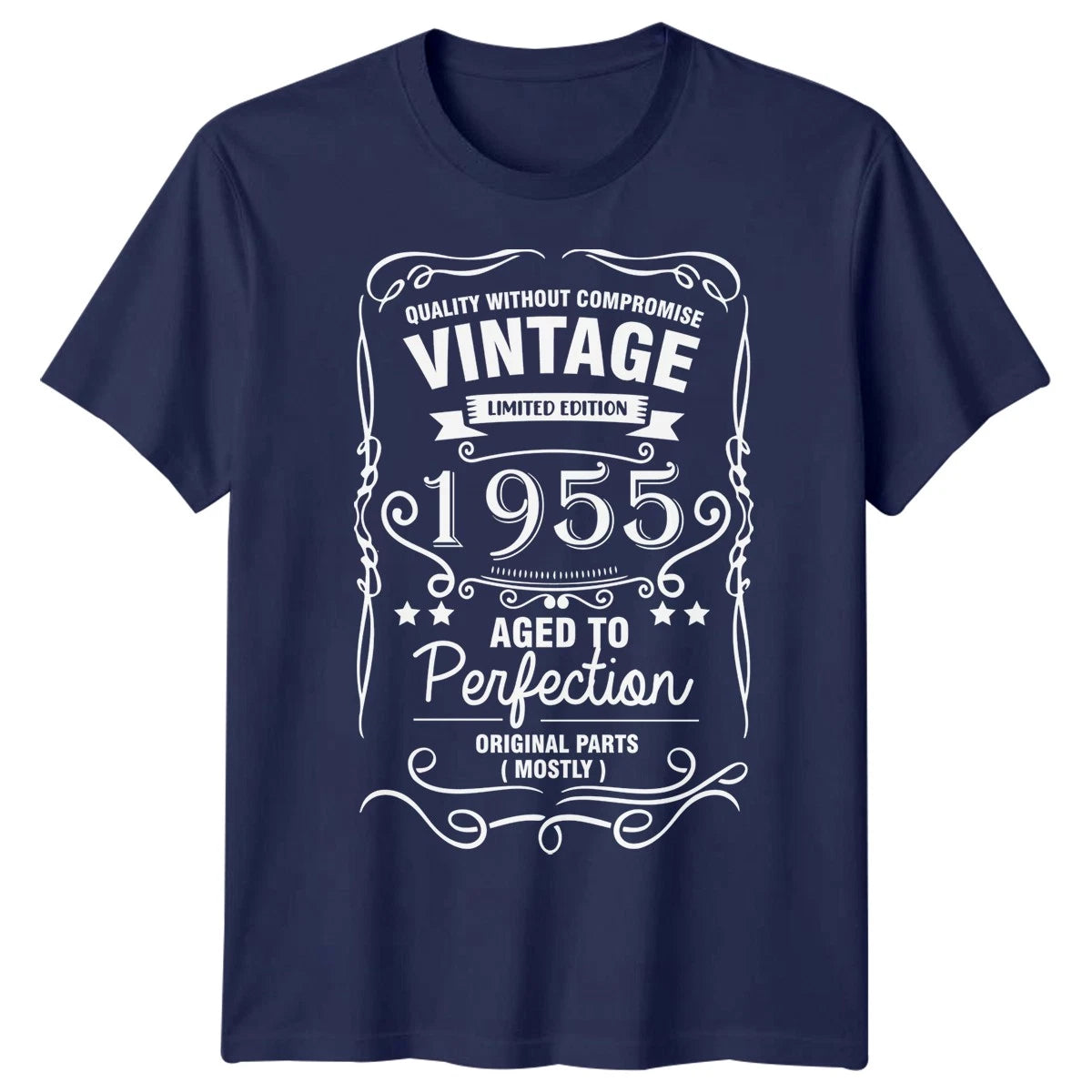 Vintage 1955 Mens T Shirt 71st Birthday Quality Without Compromise