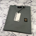 BELSTAFF Mens Mineral Green Phoenix Logo T Shirt SIZE LARGE BNWT Authentic