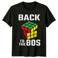 Back To The 80s Rubik's Cube Retro Graphic T-Shirt
