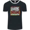 Looking at an Awesome Customer Service Rep Mens Ringer T-Shirt FotL