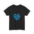 Impressley Cool Dad T-Shirt – Retro Blue Heart Graphic Tee for Father’s Day Gift