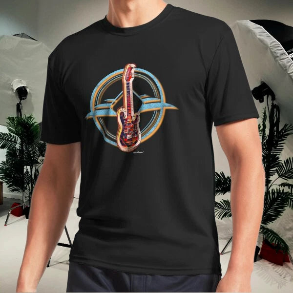 Cool guitar design Active T-Shirt Logo Men's T-Shirt Funny Size S to 5XL