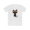Cool Cat Unisex Cotton Crew Tee, Cute Cat Shirt, Animal Lover Gift, Summer